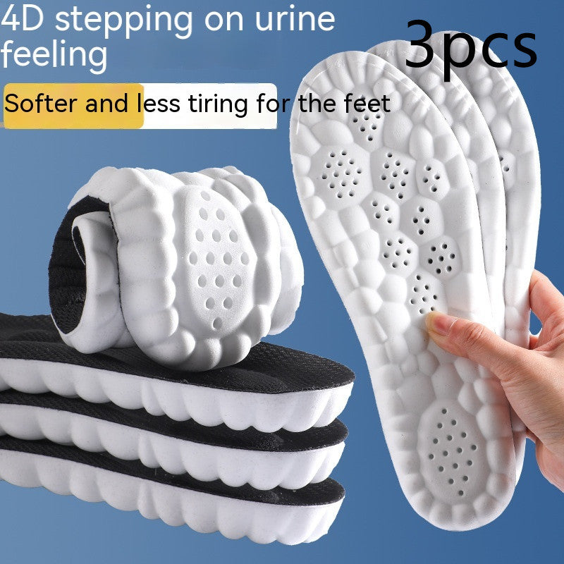 4D Cloud PU Insoles – Ultimate Comfort.